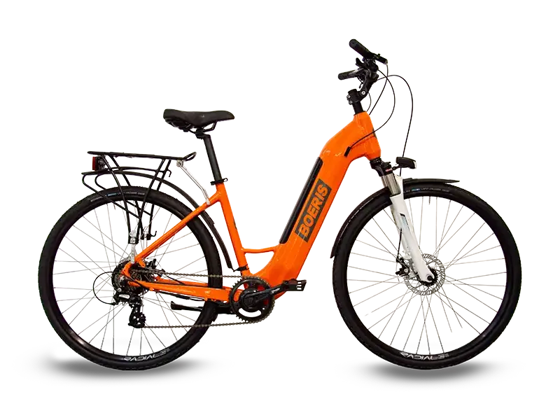 e bike e trekking Puma arancione di Boeris Bikes Torino
