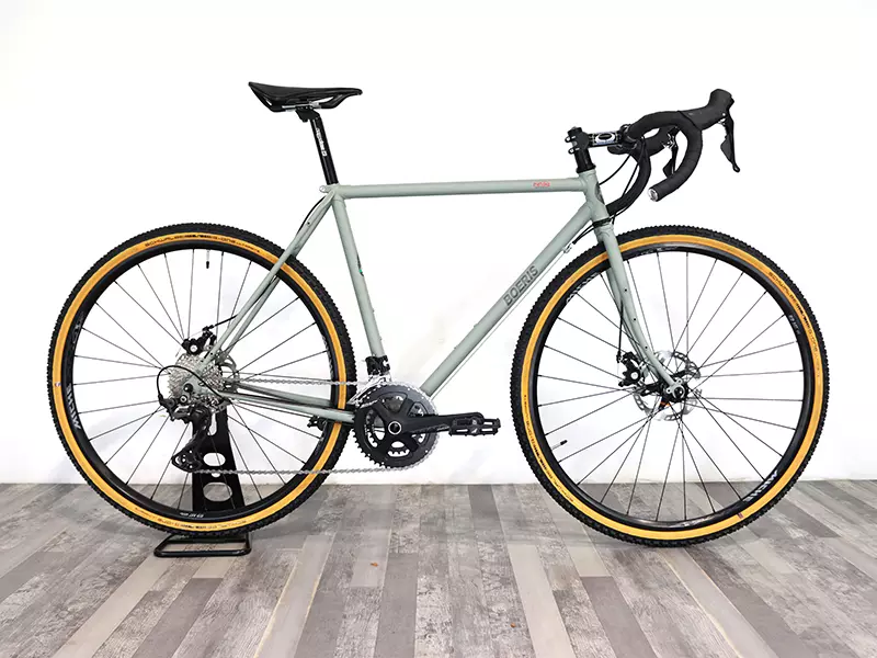 Gravel serie x performance verde Boeris Bikes Torino