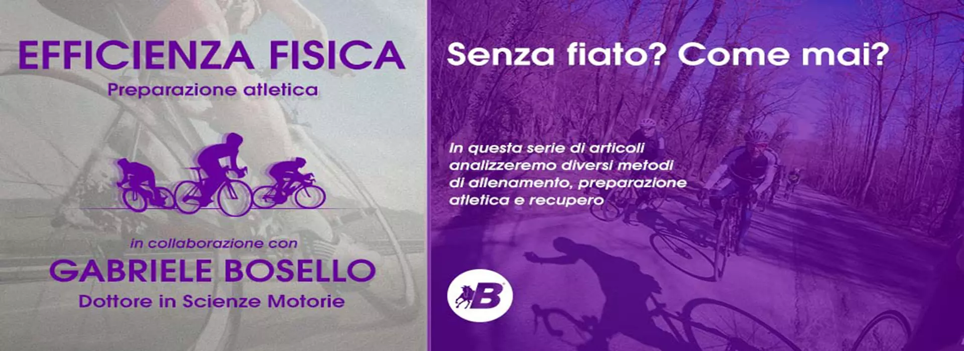 Copertina dell'articolo di Boeris Bikes Torino Senza fiato? Come Mai in collaborazione con gabriele Bosello dottore in scienze motorie per la categoria efficienza fisica preparazione atletica allenamento