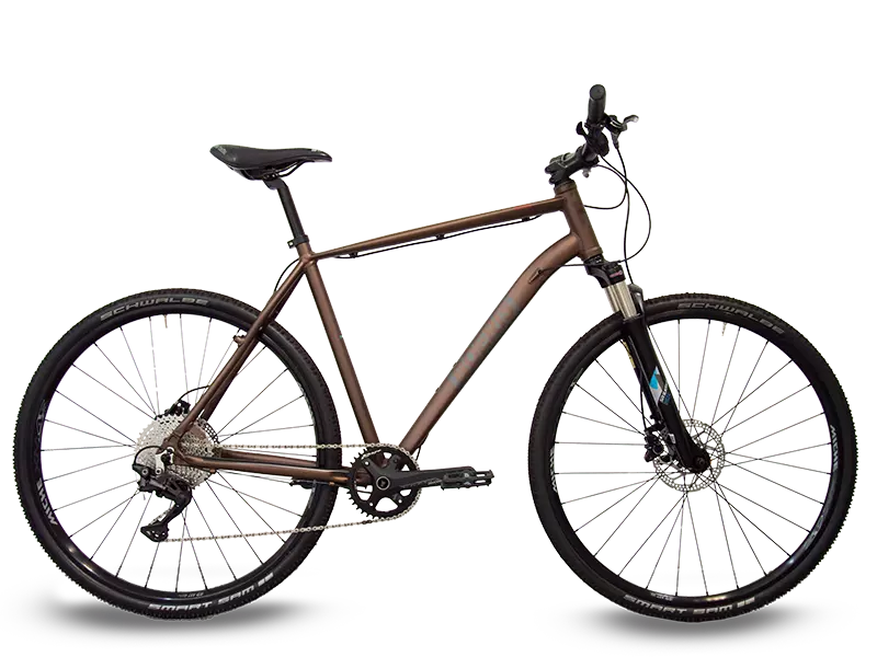 Trekking Bike Lite Weight Tour Boeri Bikes Torino Bronzo