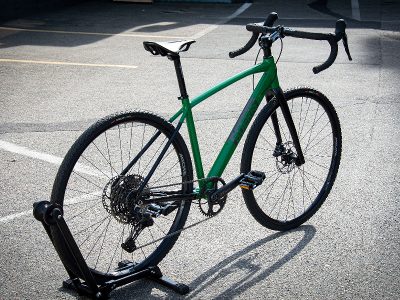 Bici Gravel Taiga Boeris Bikes Torino Colore Verde