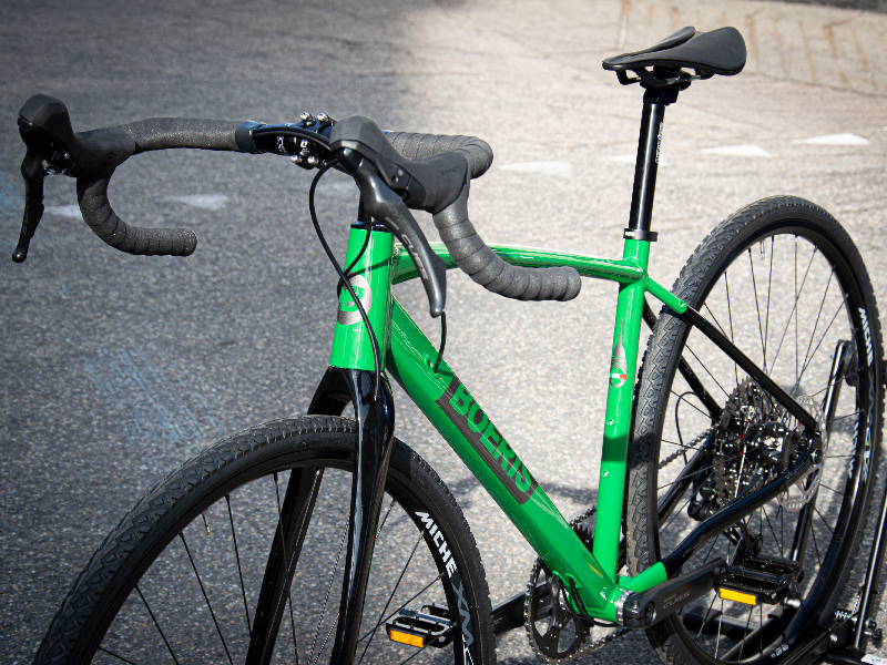 Bici Gravel Taiga Boeris Bikes Torino Colore Verde