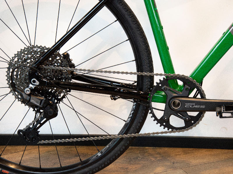 Bici Gravel Taiga Boeris Bikes Torino Colore Verde