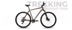 trekking bike lite weight tour Boeris Bikes Torino colore nero