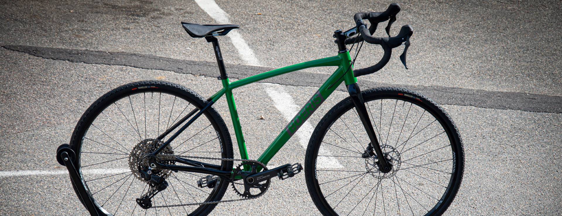 Bici da gravel Taiga Boeris Bikes Torino Verde 