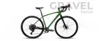 Gravel serie X-Performance verde di Boeris Bikes Torino