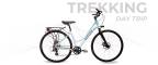 trekking bike day trip Boeris Bikes Torino color azzurro pastello